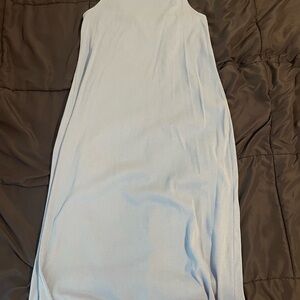 Old Navy Light Blue Midi Dress